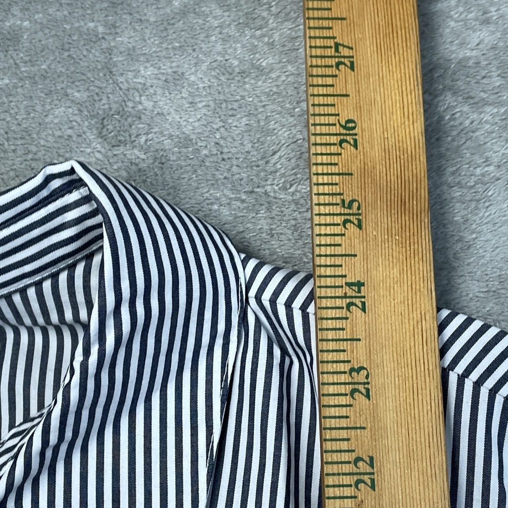 Steve Madden Women's S Striped Blouse Multi Cotton e0453 - Picture 4 of 8